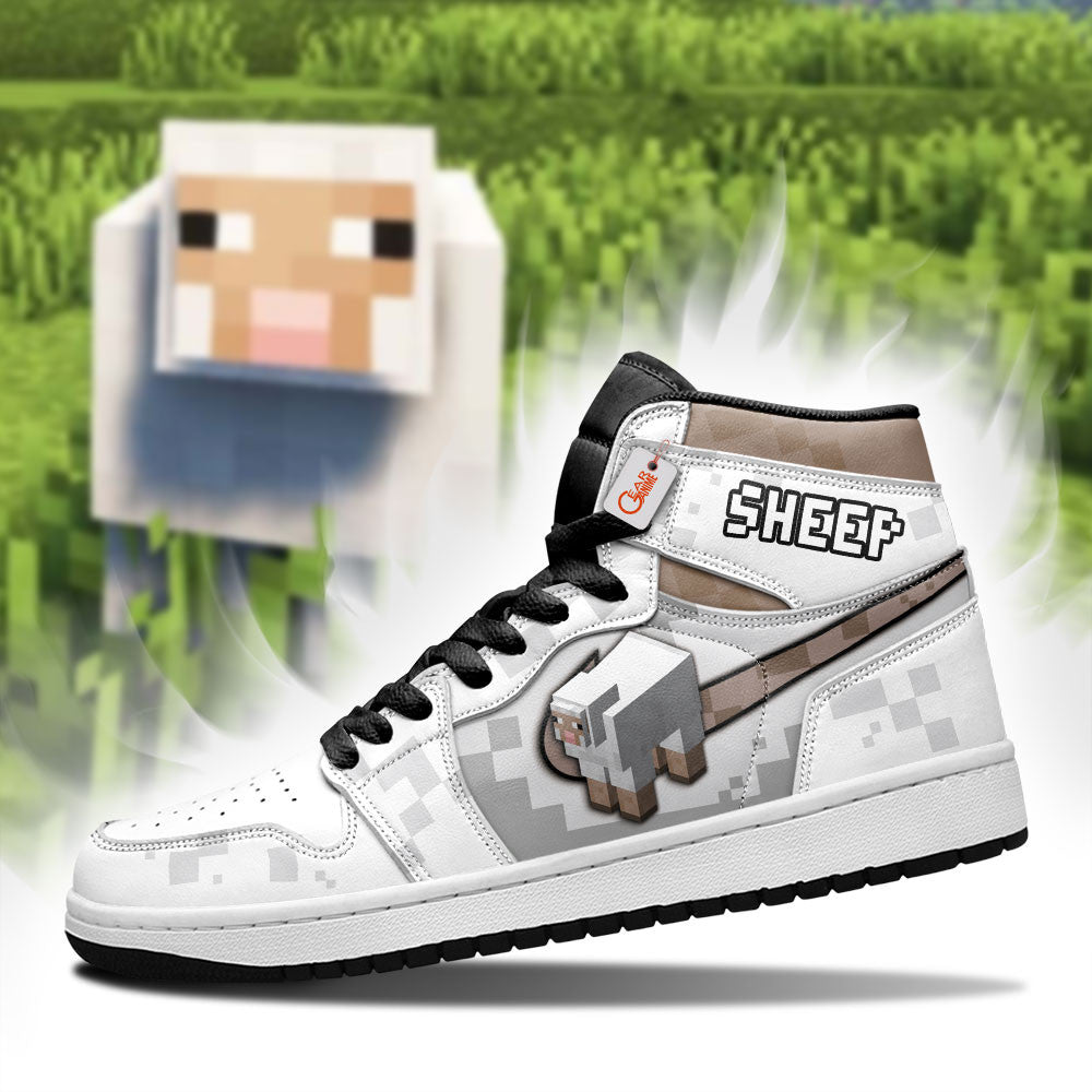 Sheep High-Top Sneakers Custom Personalized Games