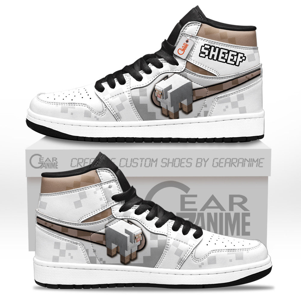 Sheep High-Top Sneakers Custom Personalized Games