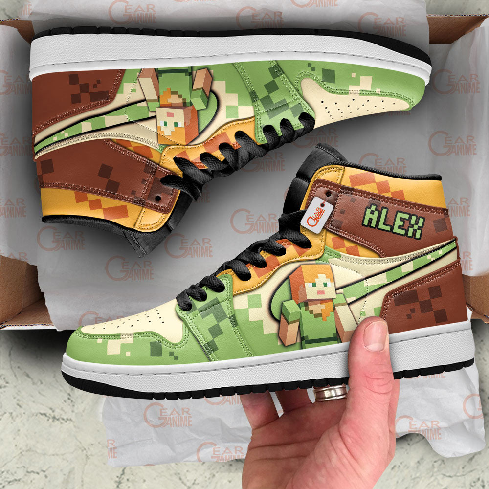 Alex High-Top Sneakers Custom Personalized Games