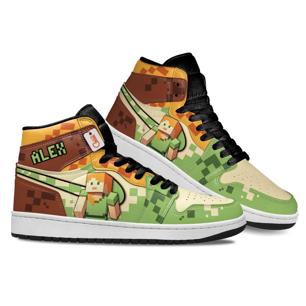 Alex High-Top Sneakers Custom Personalized Games