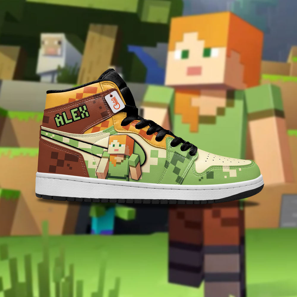 Alex High-Top Sneakers Custom Personalized Games