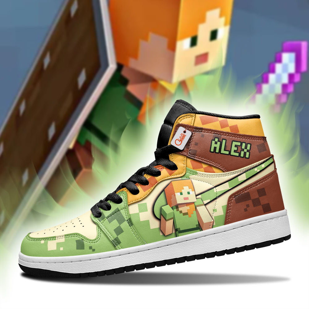 Alex High-Top Sneakers Custom Personalized Games