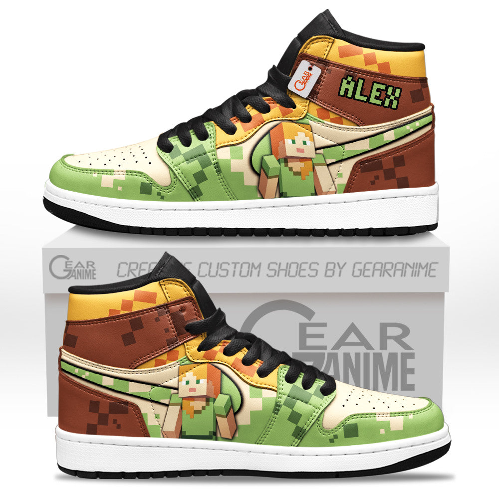 Alex High-Top Sneakers Custom Personalized Games
