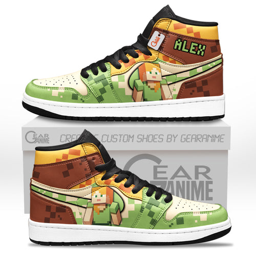 Alex High-Top Sneakers Custom Personalized Games