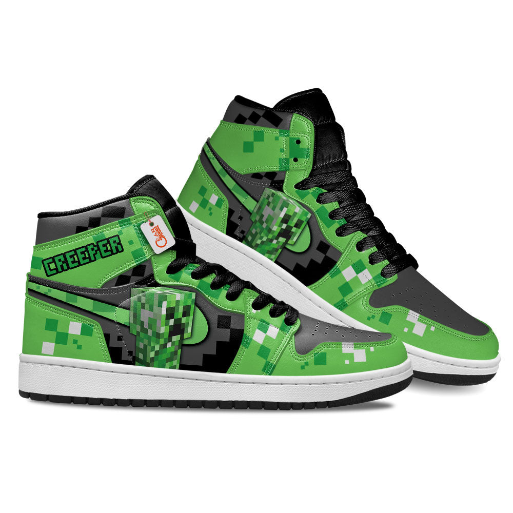 Personalized Creeper High-Top Sneakers Custom Games Collection