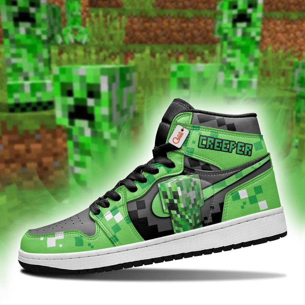 Personalized Creeper High-Top Sneakers Custom Games Collection