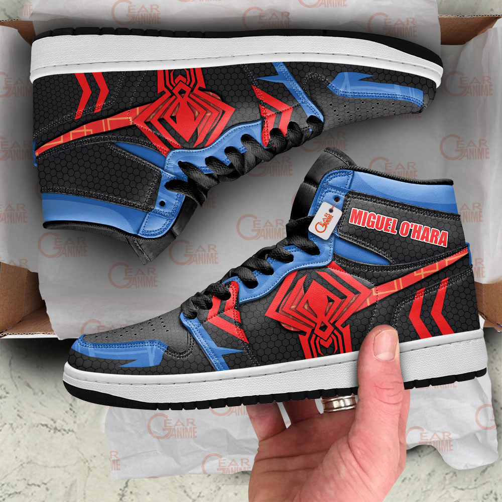 Miguel O'Hara Personalized Custom High-Top Sneakers