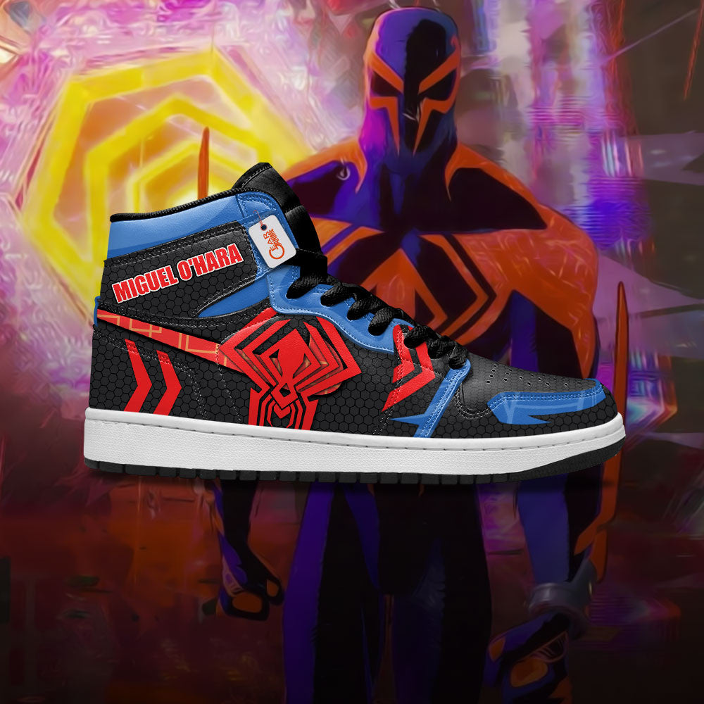 Miguel O'Hara Personalized Custom High-Top Sneakers