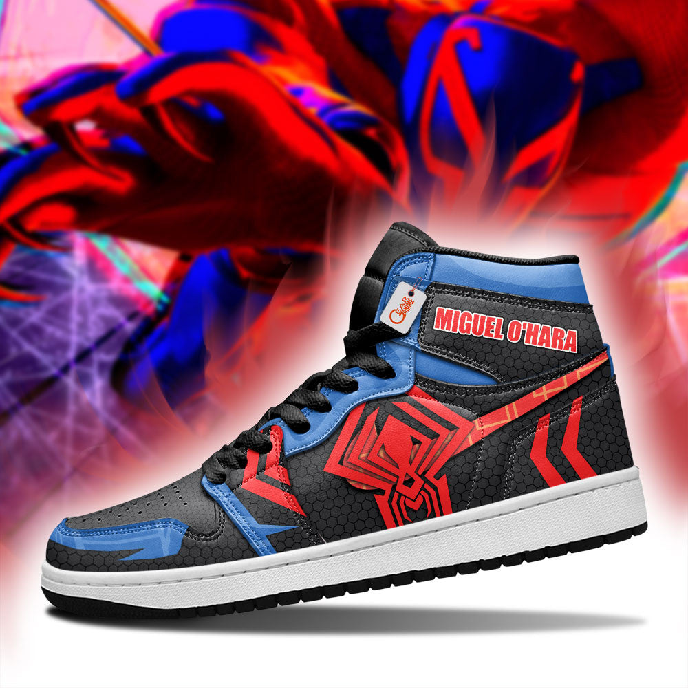 Miguel O'Hara Personalized Custom High-Top Sneakers