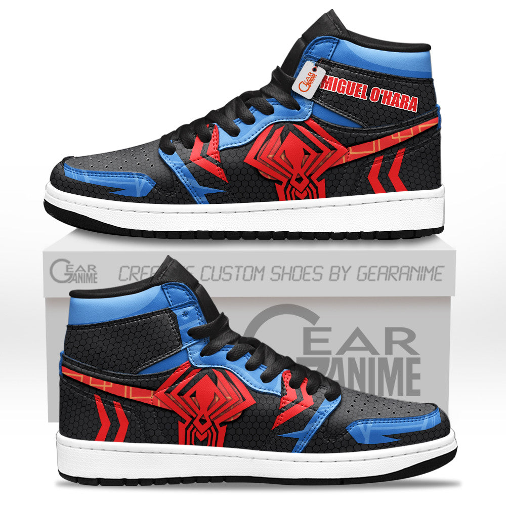 Miguel O'Hara Personalized Custom High-Top Sneakers