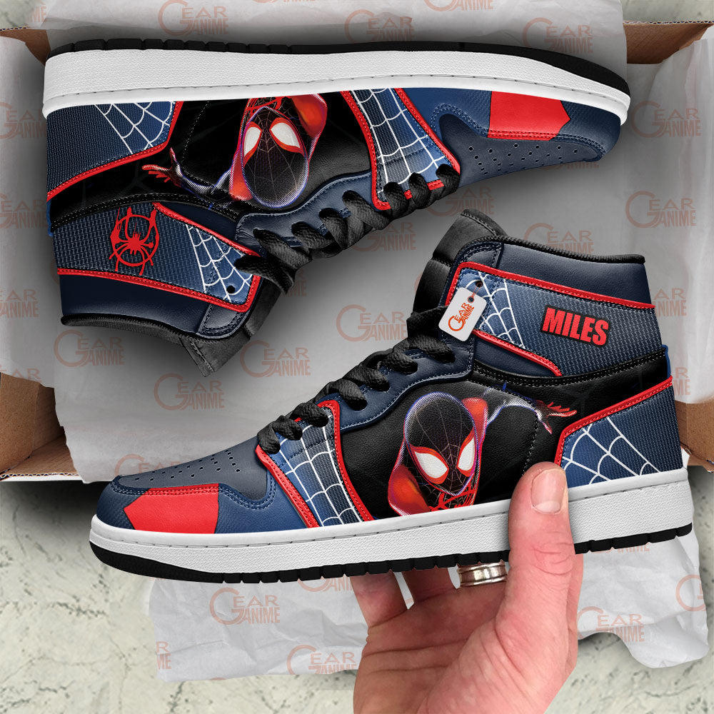 Miles Morales Personalized Custom High-Top Sneakers