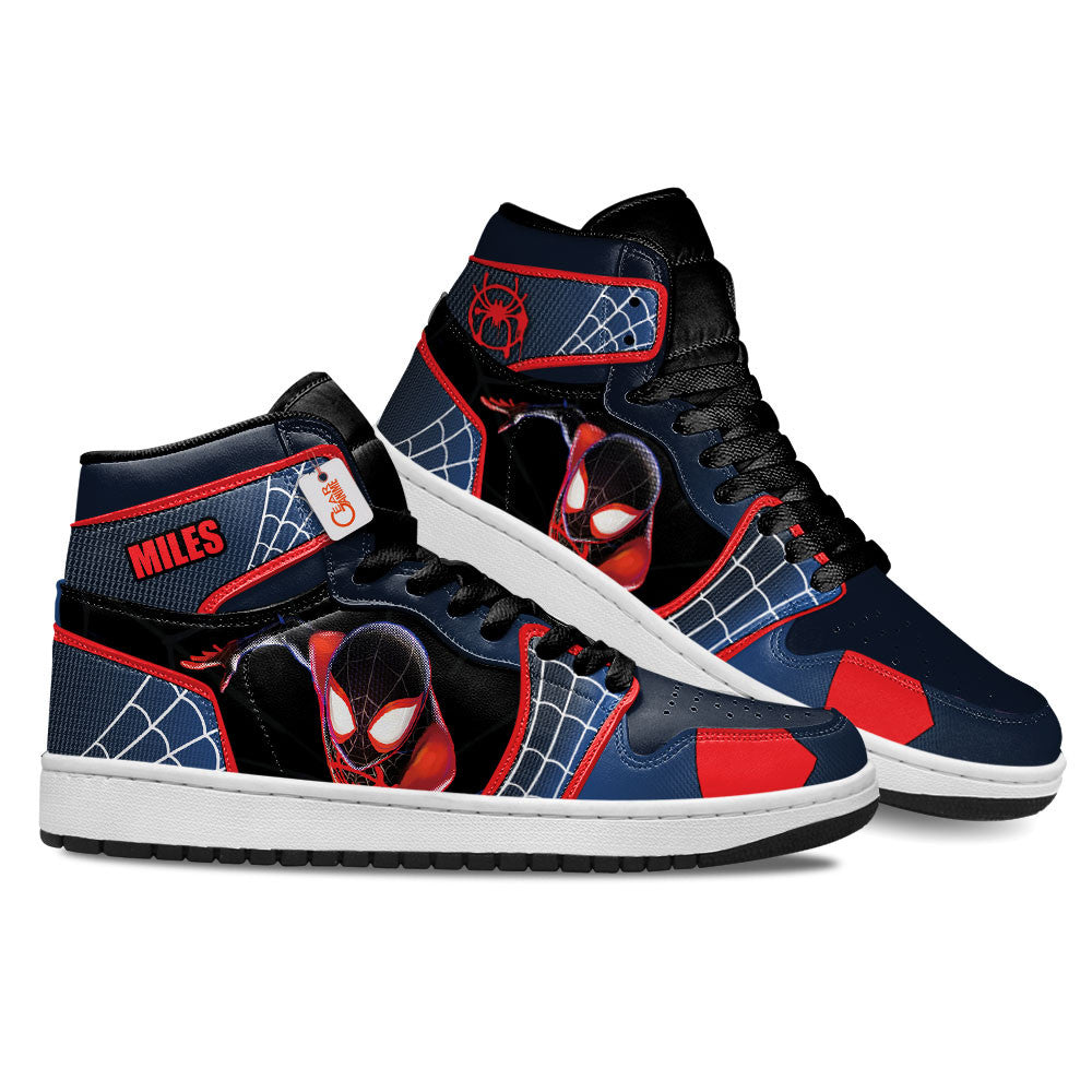 Miles Morales Personalized Custom High-Top Sneakers