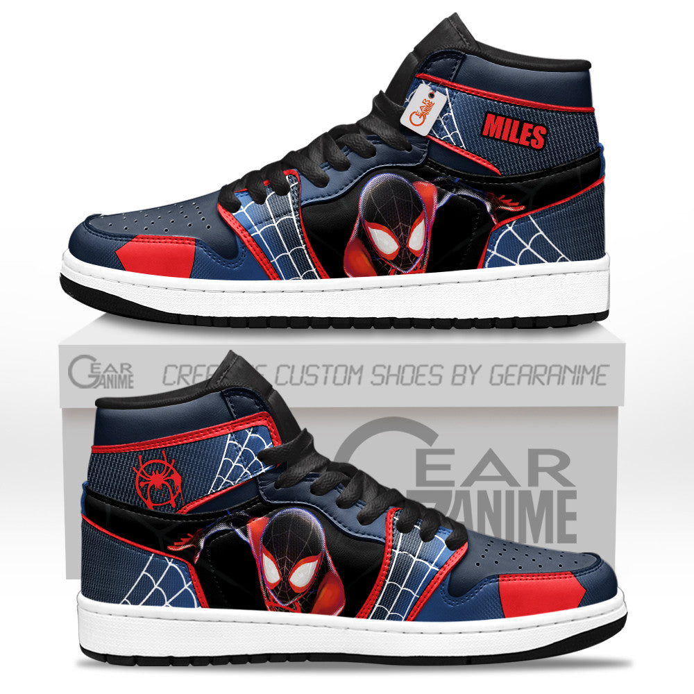 Miles Morales Personalized Custom High-Top Sneakers