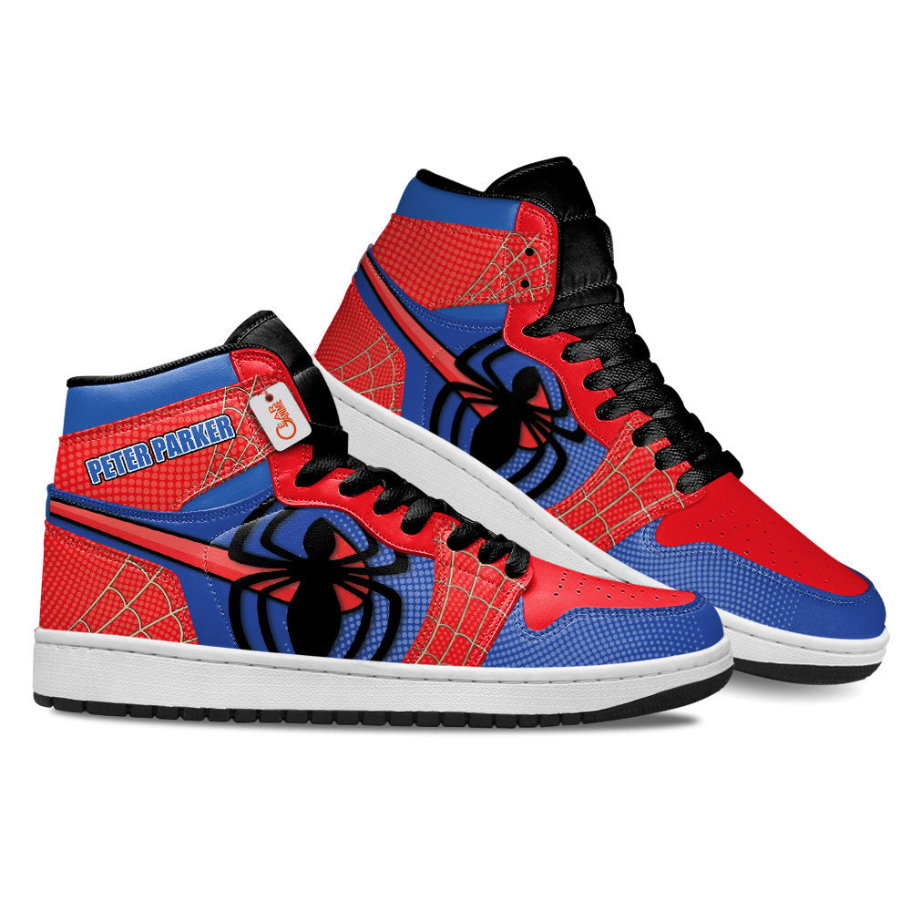 Peter Parker Personalized Custom High-Top Sneakers