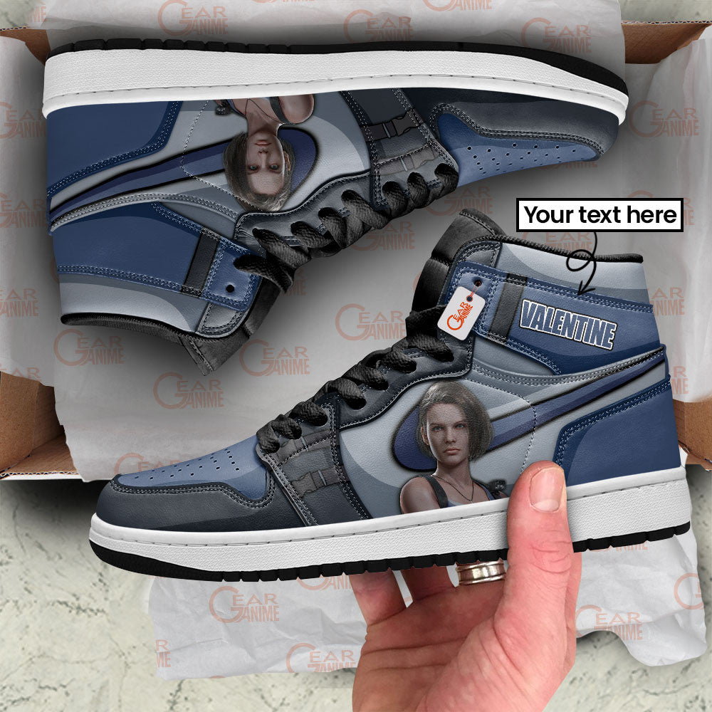 Jill Valentine High-Top Sneakers Custom Games Collection Personalized