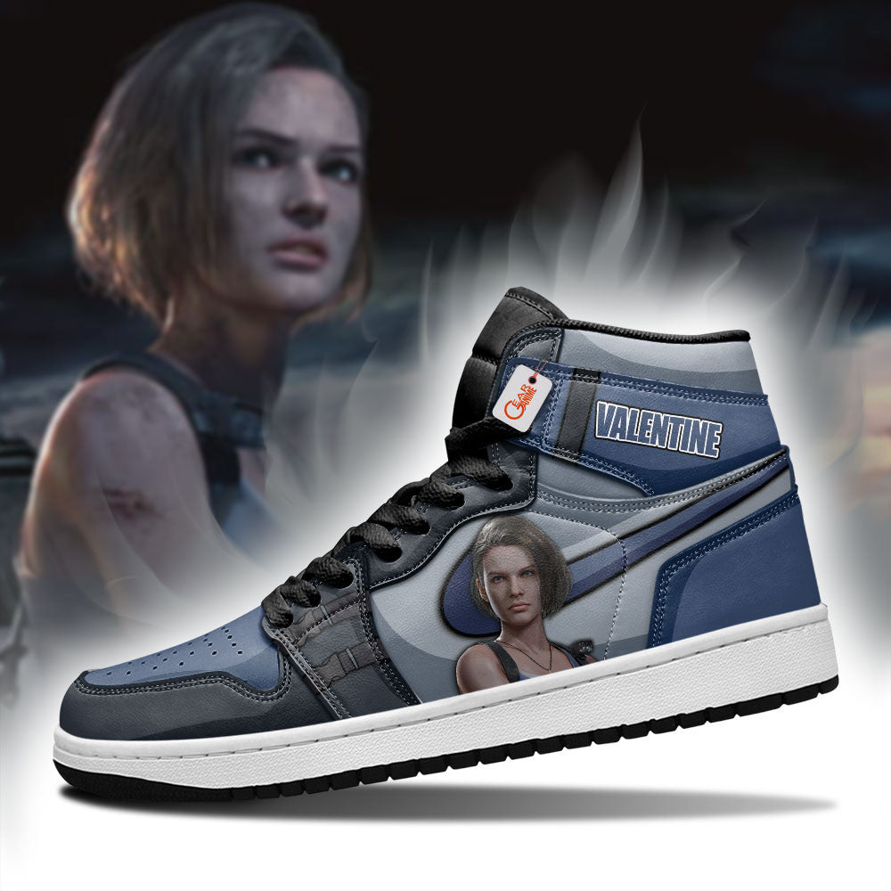 Jill Valentine High-Top Sneakers Custom Games Collection Personalized