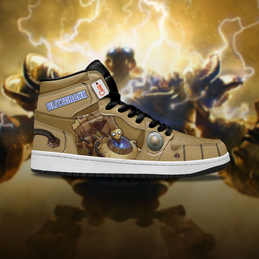 Blitzcrank High-Top Sneakers Custom Game LoL Esport Custom Name