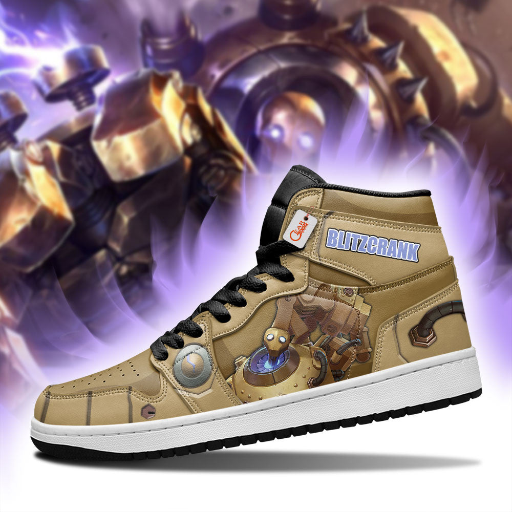 Blitzcrank High-Top Sneakers Custom Game LoL Esport Custom Name