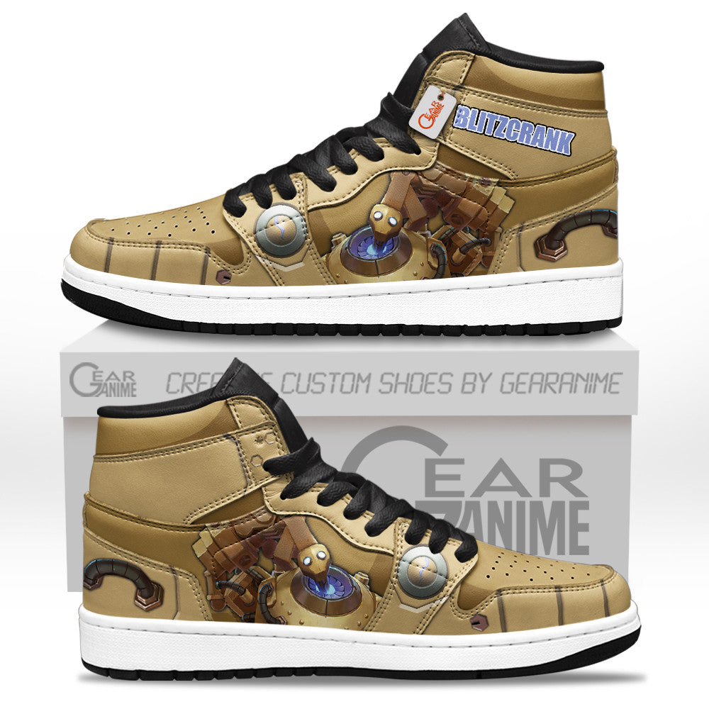 Blitzcrank High-Top Sneakers Custom Game LoL Esport Custom Name