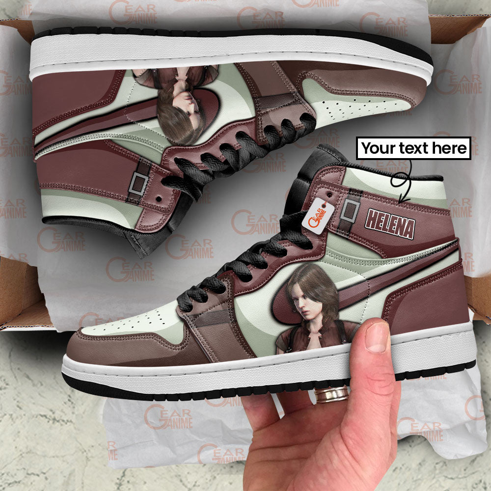 Helena Harper High-Top Sneakers Custom Games Collection Personalized