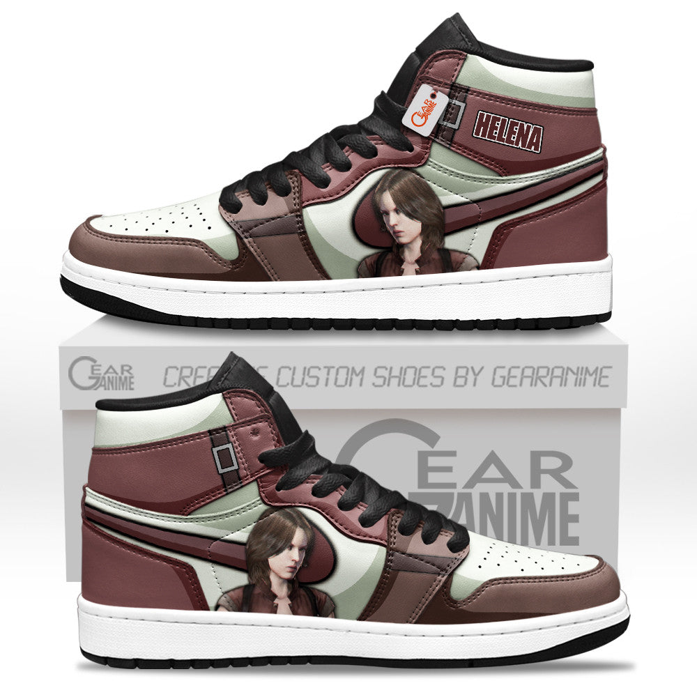 Helena Harper High-Top Sneakers Custom Games Collection Personalized