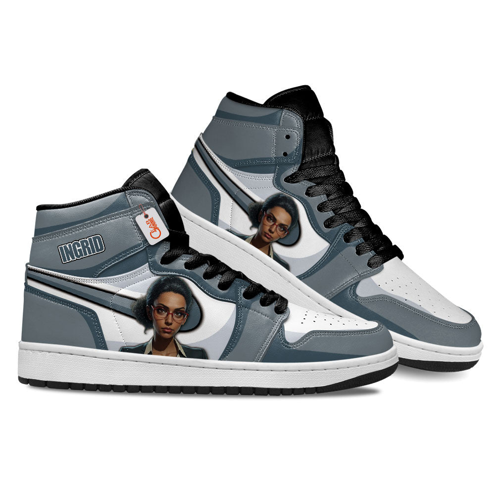 Ingrid Hunnigan High-Top Sneakers Custom Games Collection Personalized