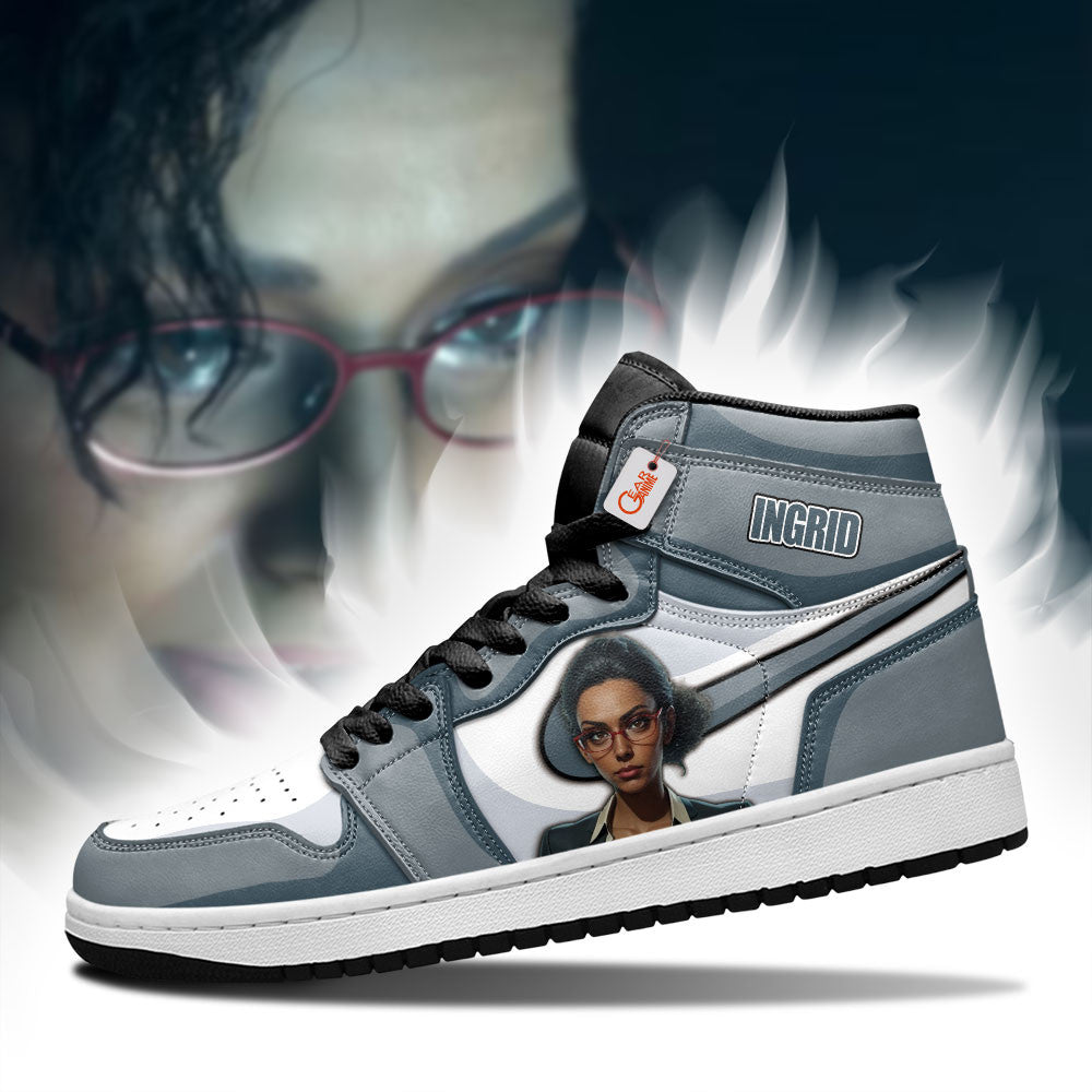 Ingrid Hunnigan High-Top Sneakers Custom Games Collection Personalized
