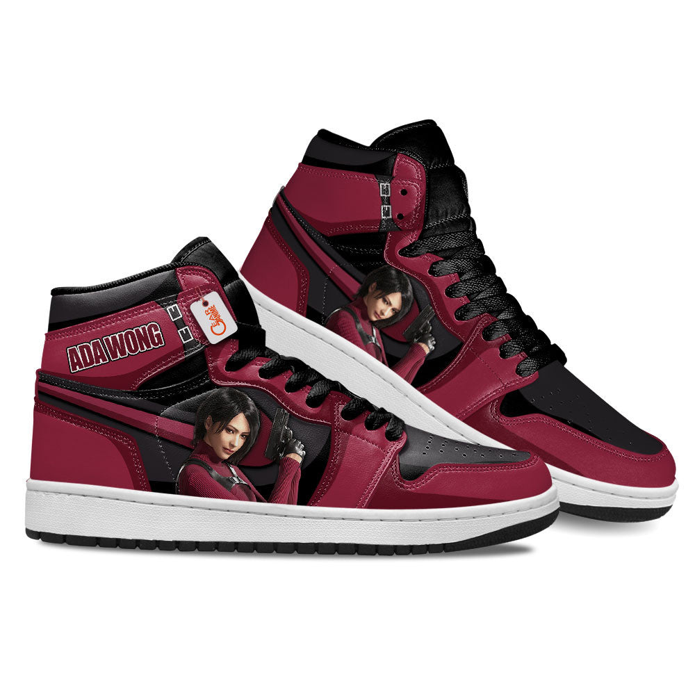Ada Wong High-Top Sneakers Custom Games Collection Personalized
