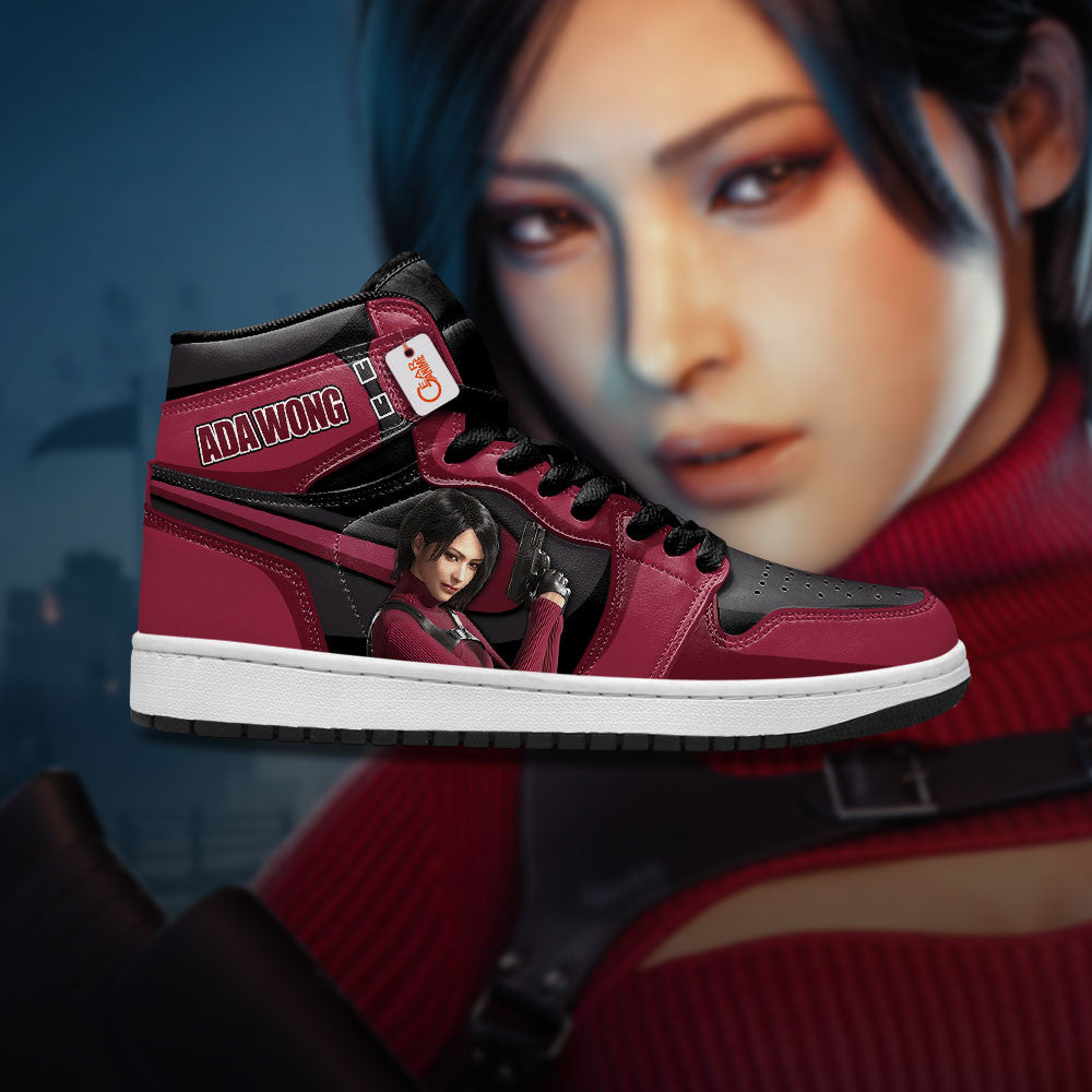 Ada Wong High-Top Sneakers Custom Games Collection Personalized