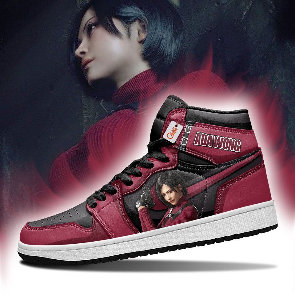Ada Wong High-Top Sneakers Custom Games Collection Personalized
