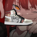 Makima Custom High-Top Sneakers Mixed Manga Style