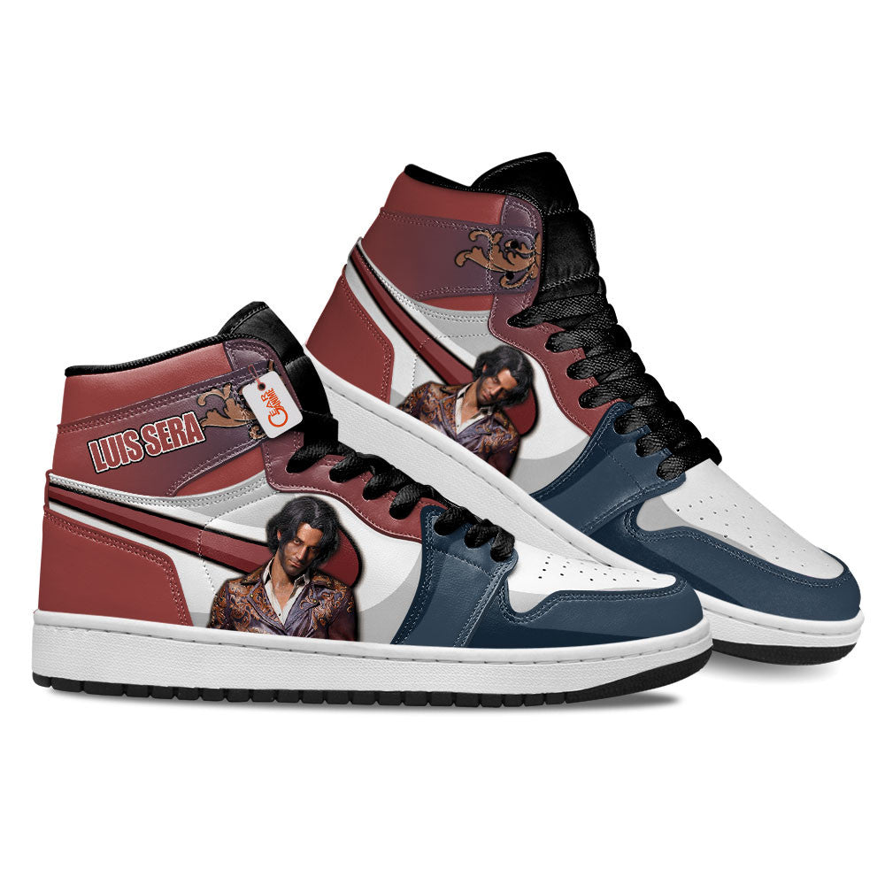 Luis Sera High-Top Sneakers Custom Games Collection Personalized
