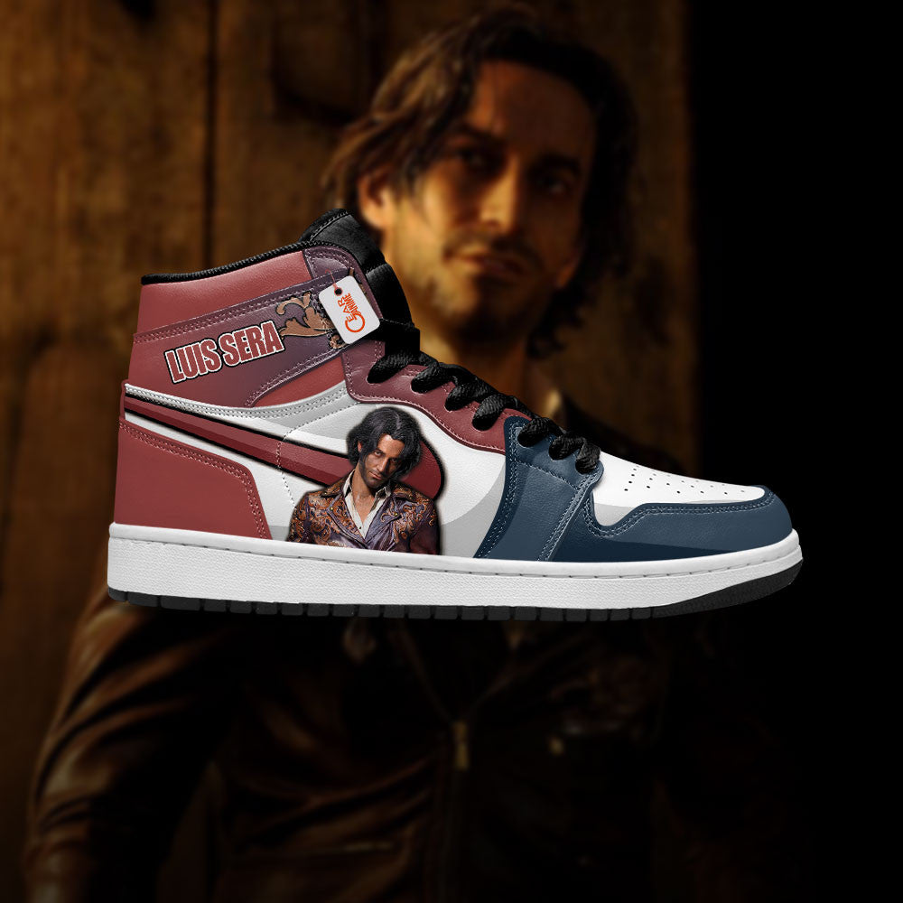 Luis Sera High-Top Sneakers Custom Games Collection Personalized