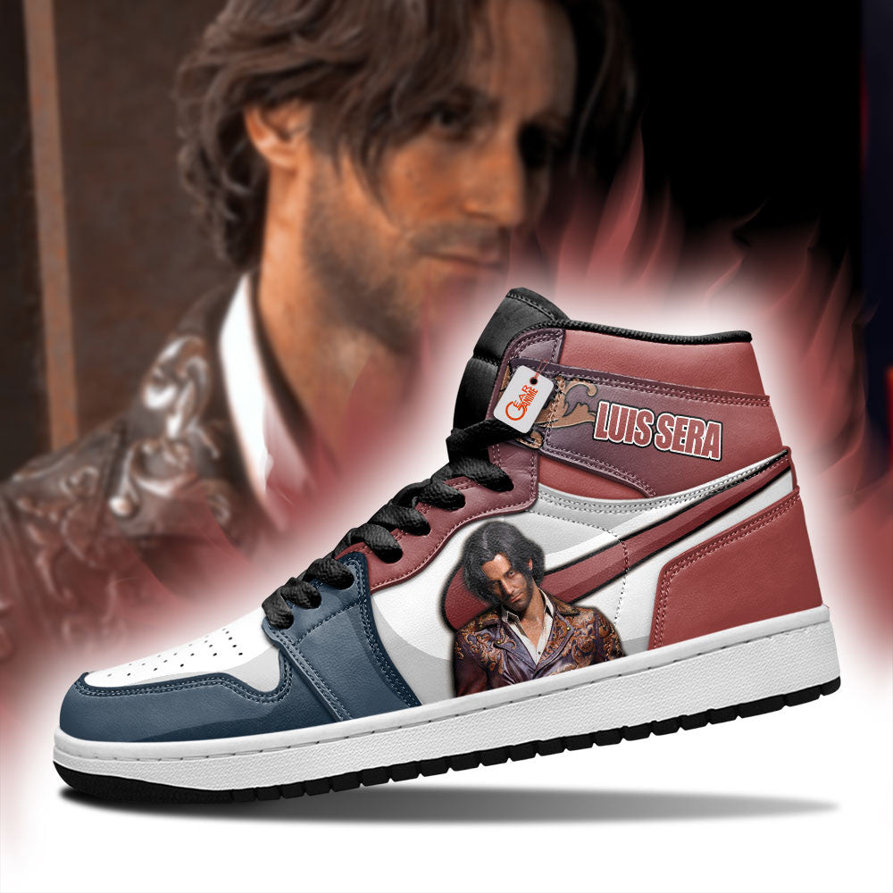 Luis Sera High-Top Sneakers Custom Games Collection Personalized