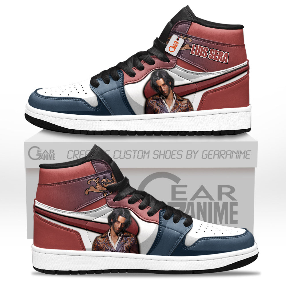 Luis Sera High-Top Sneakers Custom Games Collection Personalized