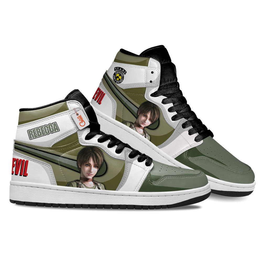 Rebecca Chambers High-Top Sneakers Custom Games Collection Personalized