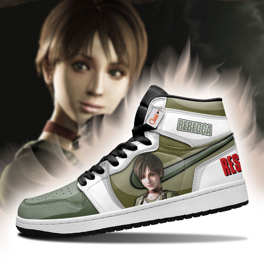 Rebecca Chambers High-Top Sneakers Custom Games Collection Personalized