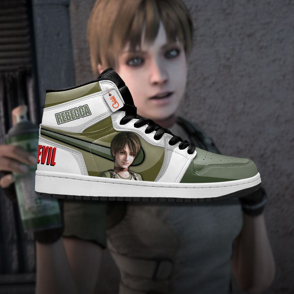 Rebecca Chambers High-Top Sneakers Custom Games Collection Personalized