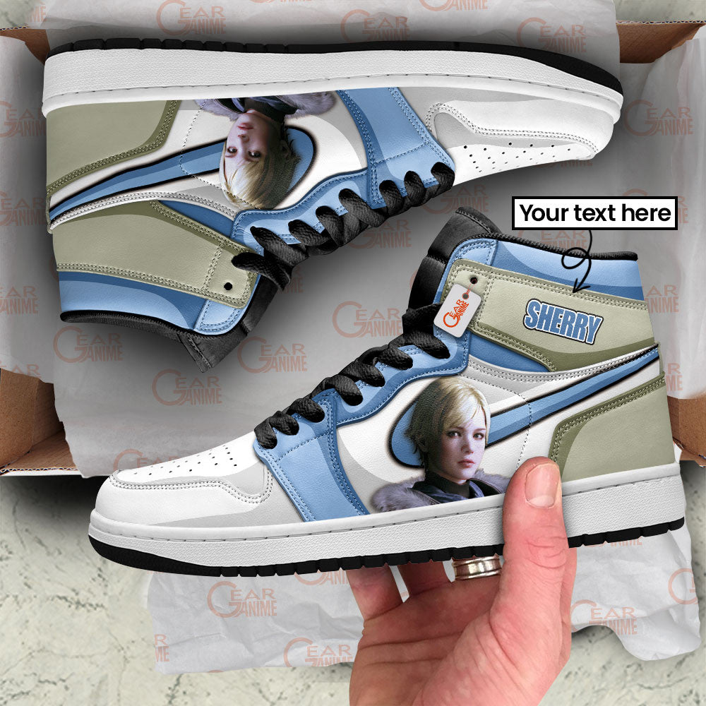 Sherry Birkin High-Top Sneakers Custom Games Collection Personalized