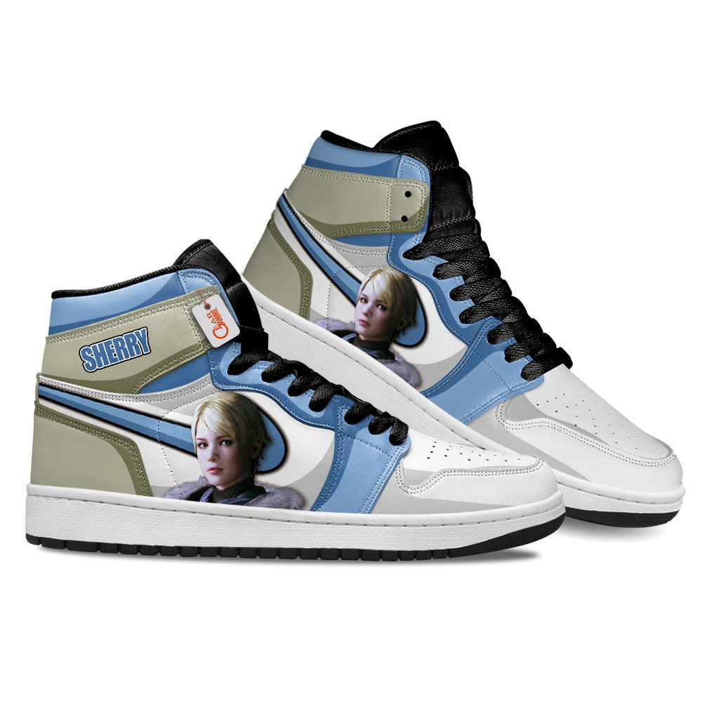 Sherry Birkin High-Top Sneakers Custom Games Collection Personalized