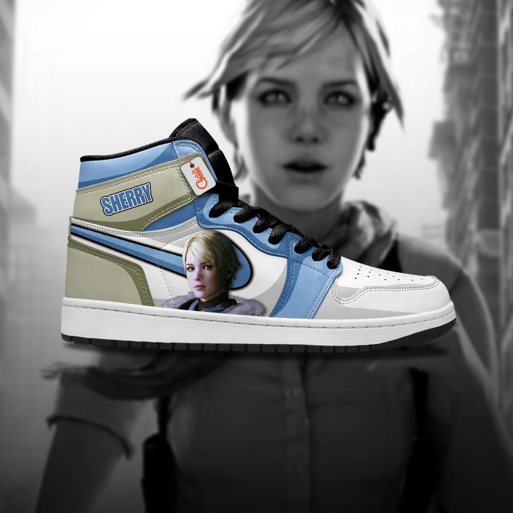 Sherry Birkin High-Top Sneakers Custom Games Collection Personalized