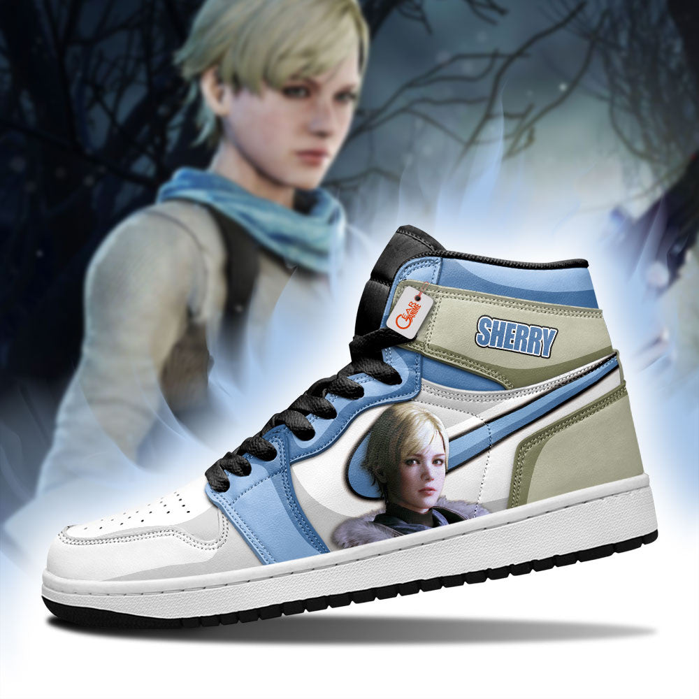 Sherry Birkin High-Top Sneakers Custom Games Collection Personalized