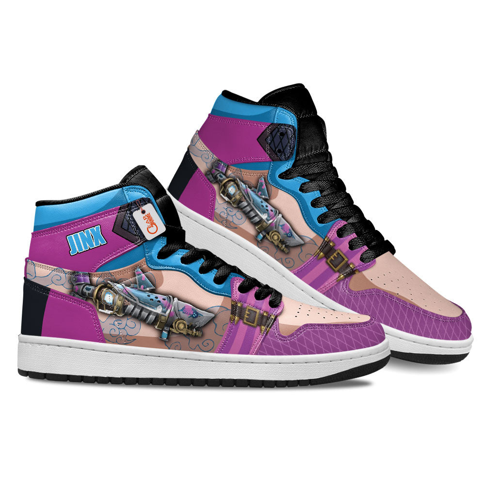 Jinx High-Top Sneakers Custom Loose Cannon Custom Name