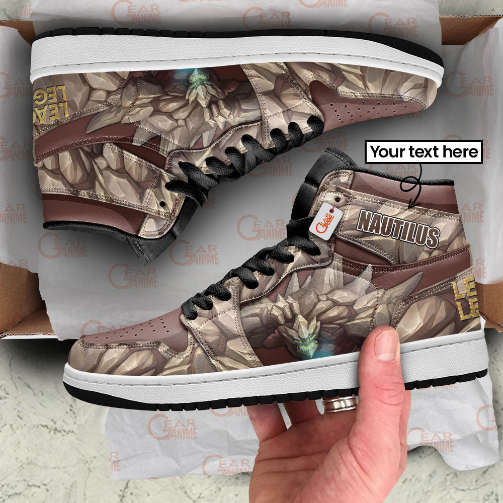 Malphite High-Top Sneakers Custom LOL Custom Name