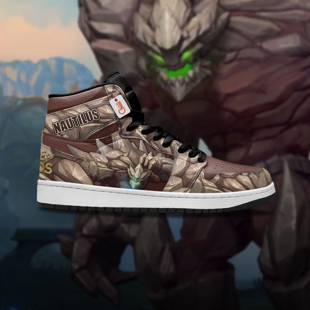 Malphite High-Top Sneakers Custom LOL Custom Name
