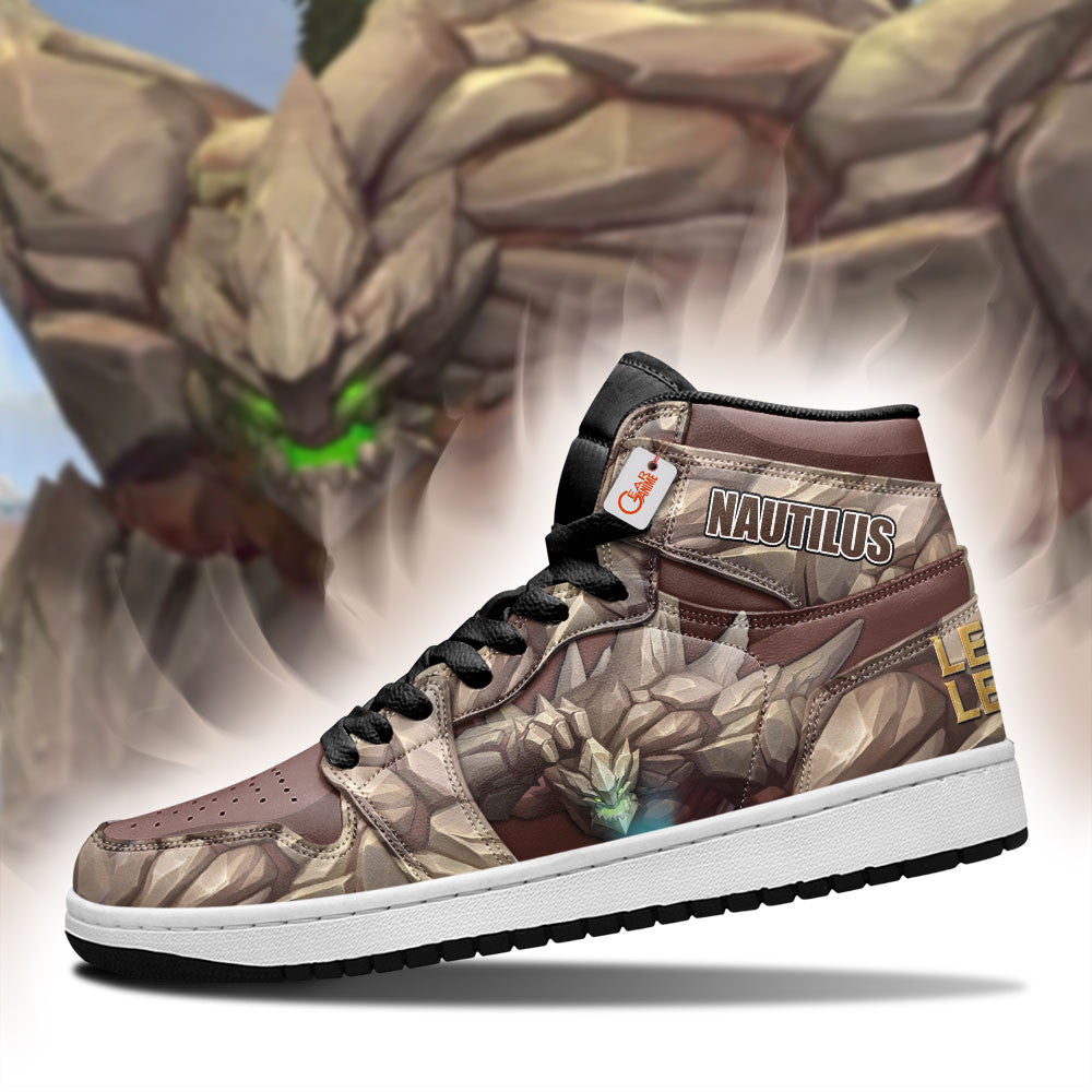 Malphite High-Top Sneakers Custom LOL Custom Name