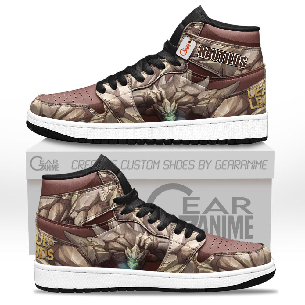 Malphite High-Top Sneakers Custom LOL Custom Name