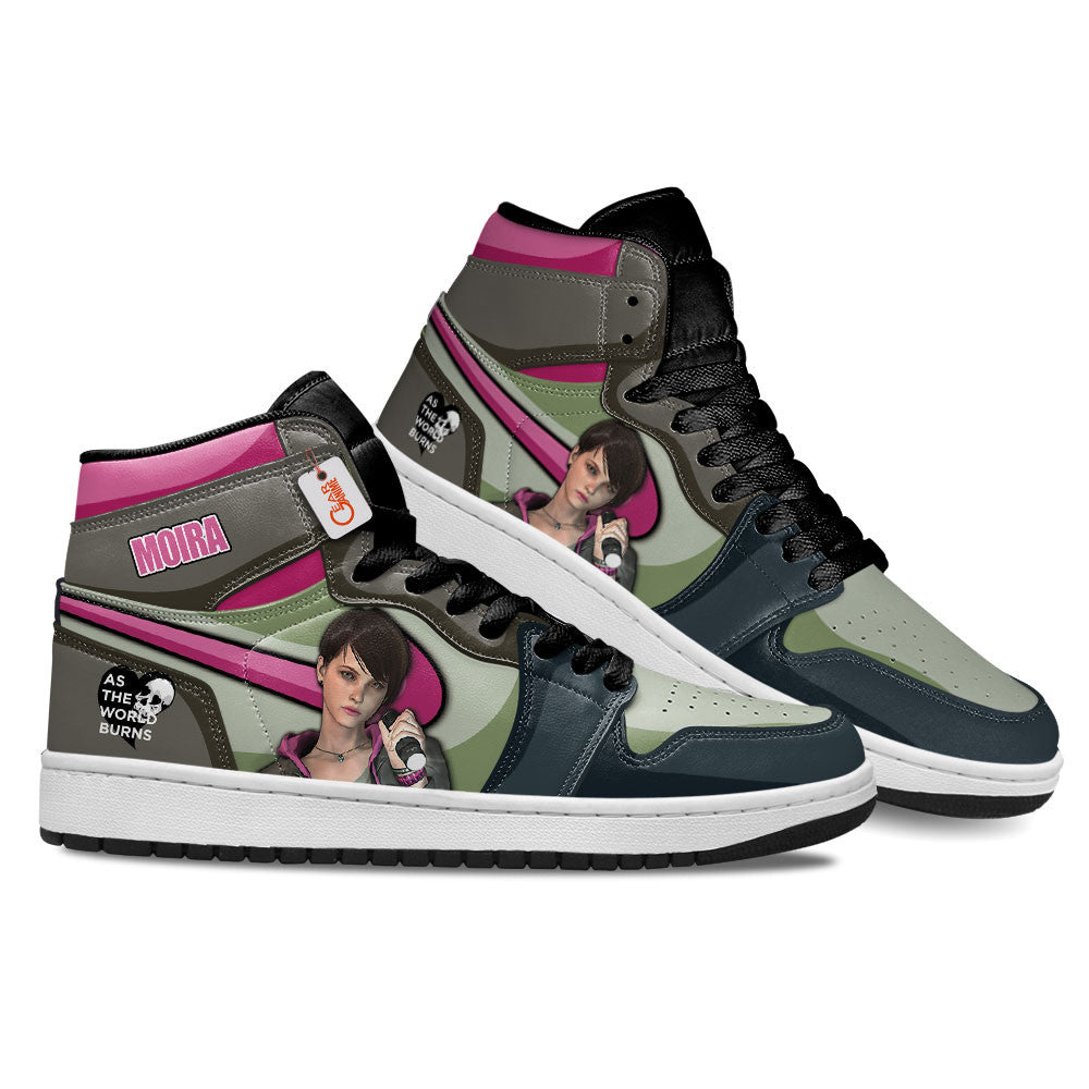 Moira Burton High-Top Sneakers Custom Games Collection Personalized
