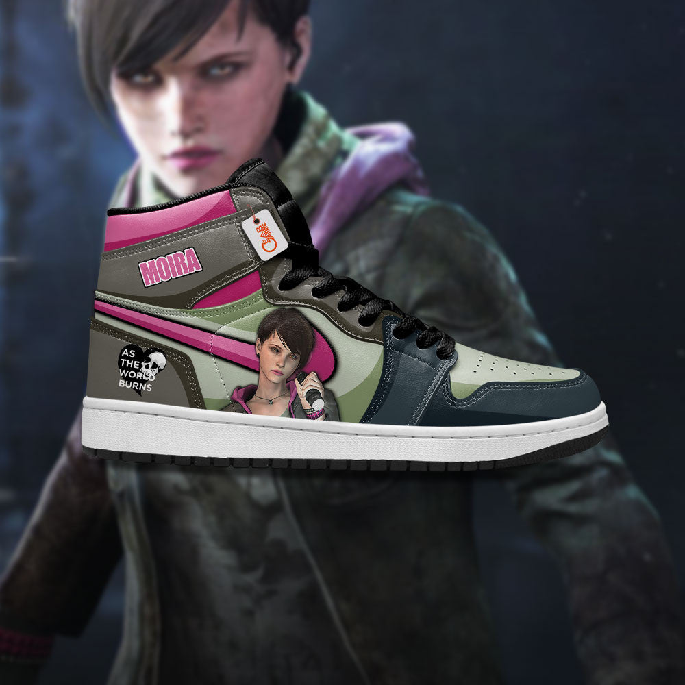 Moira Burton High-Top Sneakers Custom Games Collection Personalized