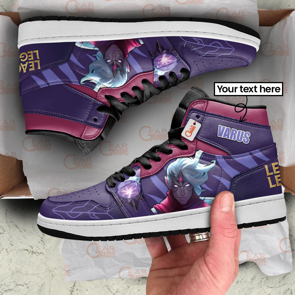 Varus High-Top Sneakers Custom LOL Custom Name